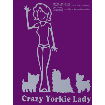 Yorkie Family Decals